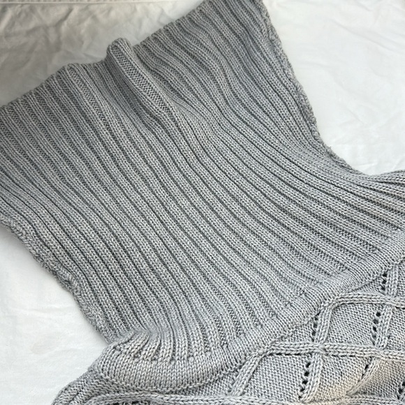 Madison 88 Cowl Neck Poncho Knit Sweater - Picture 8 of 10